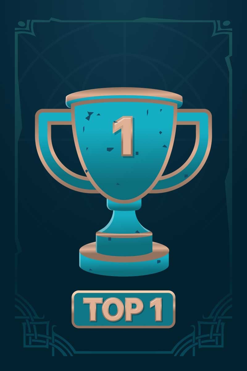 Finish 1st in a tournament